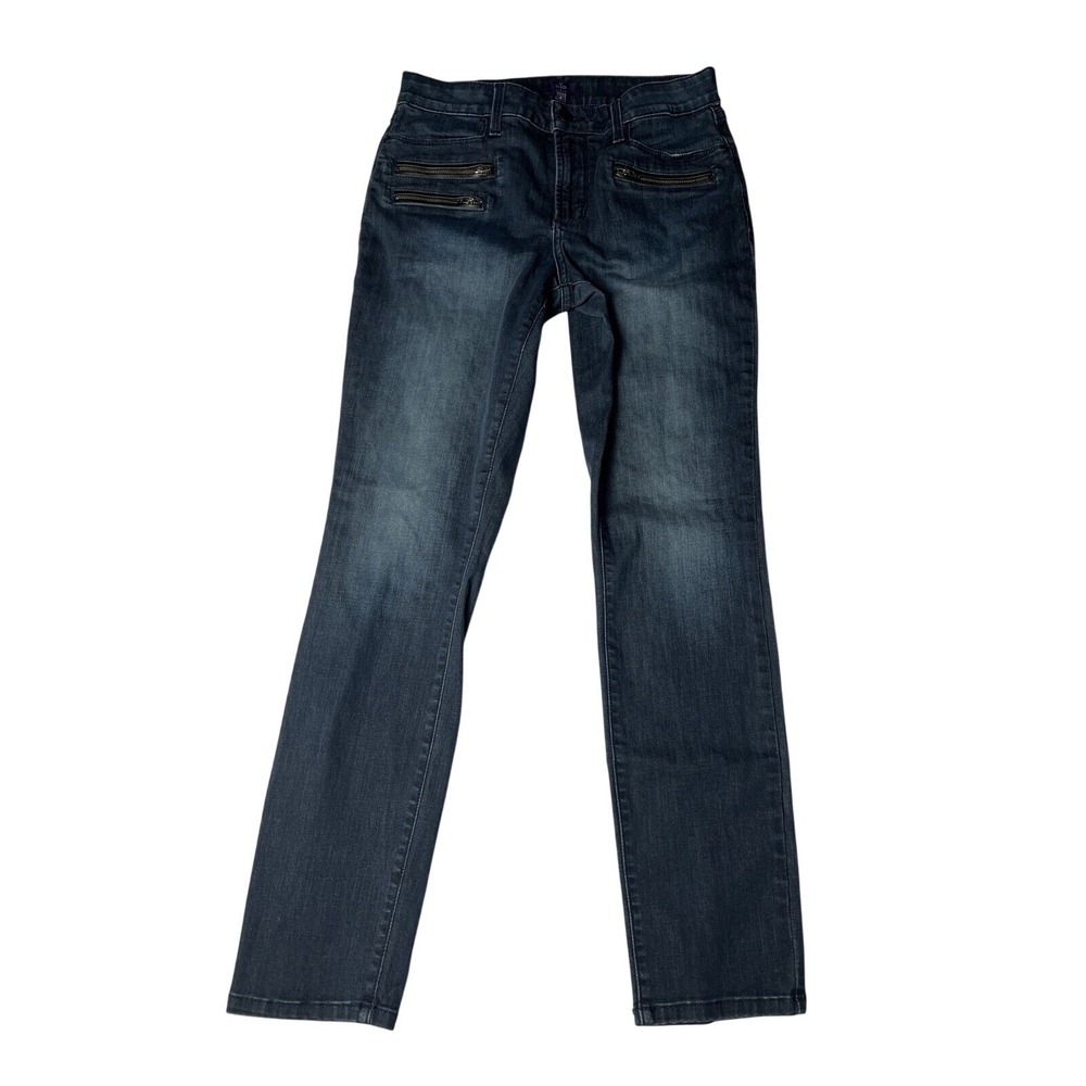 NYDJ Women's Lift Tuck Technology Leggings Jeans‎ Dark Blue Denim Size 6